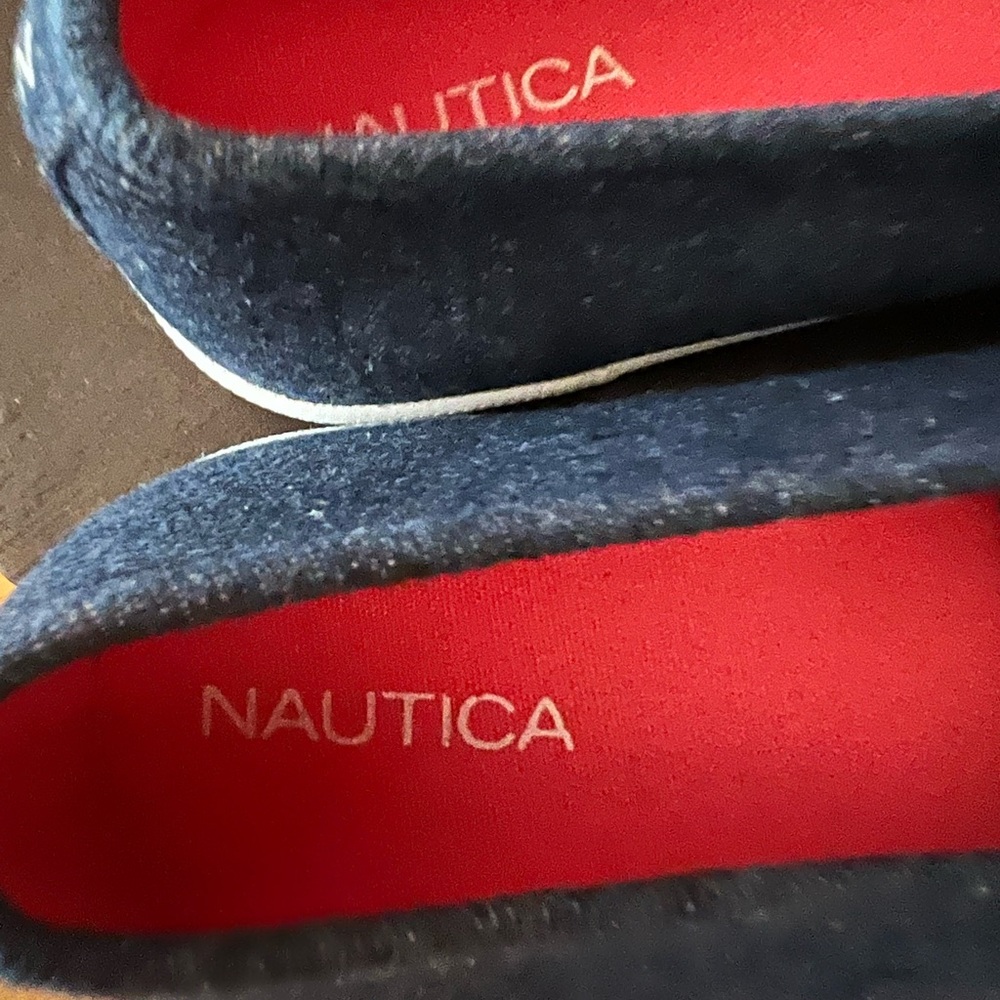 💗💗 NWT!! Nautica Denim Rainbow Sumory Girls Shoes - Picture 5 of 5
